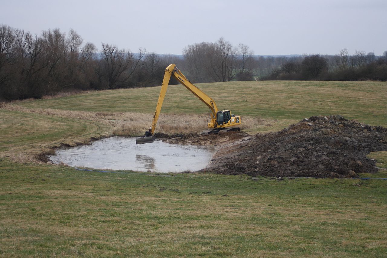 Schaffung von Gewässern
